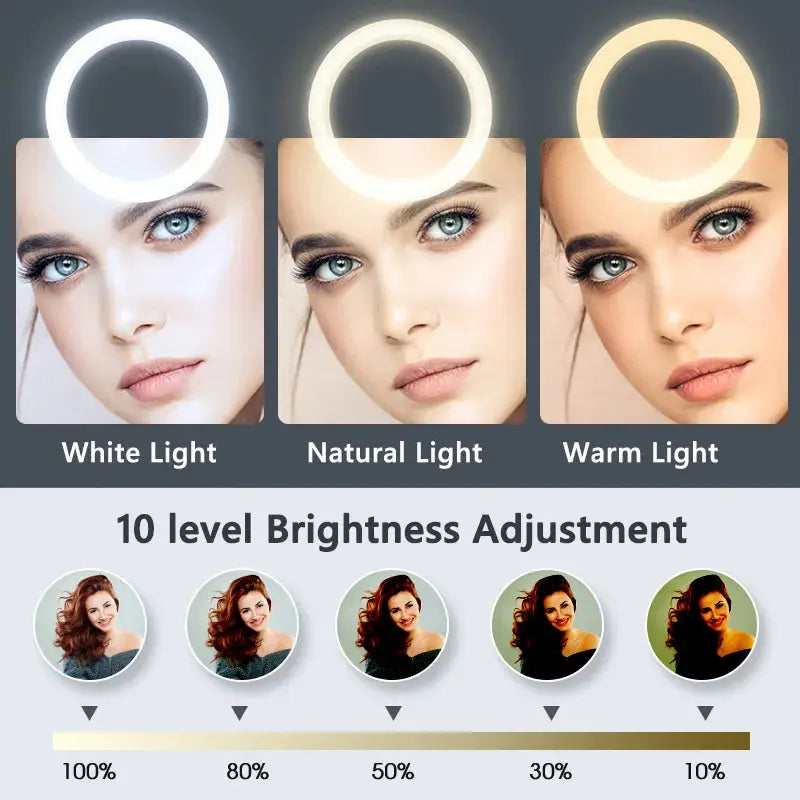 Das Vielseitige 26 cm Ringlicht für Perfekte Beleuchtung: Illuminieren Sie Ihre Kreativität - Raffiniertedinge Das Vielseitige 26 cm Ringlicht für Perfekte Beleuchtung: Illuminieren Sie Ihre Kreativität - Raffiniertedinge